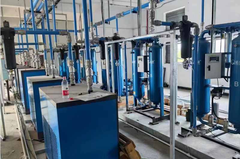 福斯特空壓機(jī)管道安裝