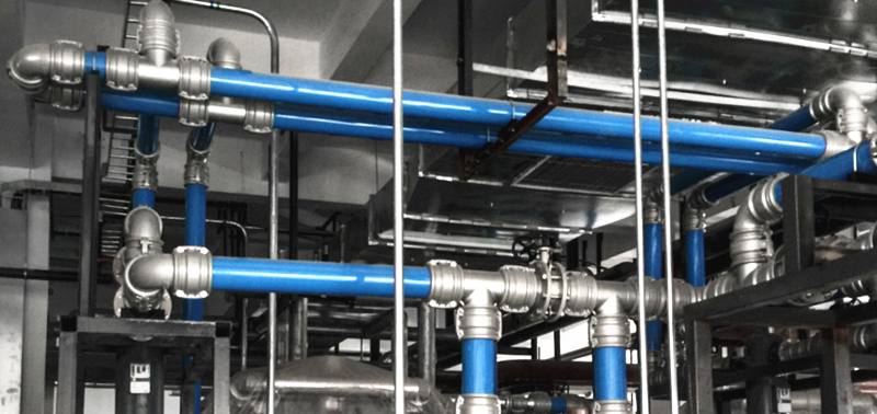 福斯特壓縮空氣鋁合金管道安裝